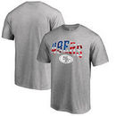San Francisco 49ers Pro Line by Fanatics Branded Big & Tall Banner Wave T-Shirt - Heathered Gray
