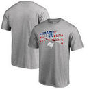 Tampa Bay Buccaneers Pro Line by Fanatics Branded Big & Tall Banner Wave T-Shirt - Heathered Gray