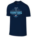 Villanova Wildcats The Victory 2017 Big East Men's Basketball Tournament Champions Locker Room T-Shirt - Navy