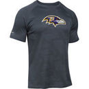 Baltimore Ravens Under Armour Combine Authentic Jacquard Tech T-Shirt - Charcoal