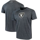 Oakland Raiders Under Armour Combine Authentic Jacquard Tech Performance T-Shirt - Charcoal