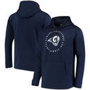 Los Angeles Rams Under Armour Combine Authentic Demand Excellence Performance Pullover Hoodie - Navy