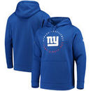 New York Giants Under Armour Combine Authentic Demand Excellence Pullover Hoodie - Royal