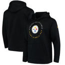 Pittsburgh Steelers Under Armour Combine Authentic Demand Excellence Pullover Hoodie - Black