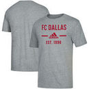 FC Dallas adidas Simply Put Tri-Blend T-Shirt - Gray