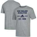 New England Revolution adidas Simply Put Tri-Blend T-Shirt - Gray