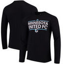 Minnesota United FC adidas Dassler climalite Long Sleeve T-Shirt - Black