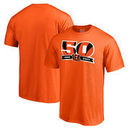 Cincinnati Bengals NFL Pro Line by Fanatics Branded 50th Anniversary T-Shirt - Orange
