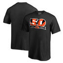 Cincinnati Bengals NFL Pro Line by Fanatics Branded Youth 50th Anniversary T-Shirt - Black