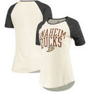 Anaheim Ducks Fanatics Branded Women's True Classics Raglan T-Shirt – Cream