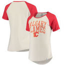 Calgary Flames Fanatics Branded Women's True Classics Raglan T-Shirt – Cream