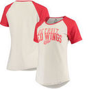 Detroit Red Wings Fanatics Branded Women's True Classics Raglan T-Shirt – Cream