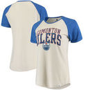Edmonton Oilers Fanatics Branded Women's True Classics Raglan T-Shirt – Cream
