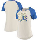 St. Louis Blues Fanatics Branded Women's True Classics Raglan T-Shirt – Cream