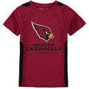 Arizona Cardinals NFL Pro Line by Fanatics Branded Youth Team Lockup Colorblock T-Shirt - Cardinal/Black