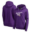 Washington Huskies Fanatics Branded Women's Plus Sizes Team Mom Pullover Hoodie - Purple