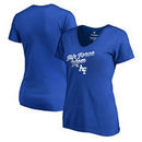 Air Force Falcons Fanatics Branded Women's Plus Sizes Team Mom T-Shirt - Royal