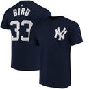 Greg Bird New York Yankees Majestic Official Name & Number T-Shirt - Navy