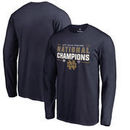 Notre Dame Fighting Irish Fanatics Branded 2017 NCAA Fencing National Champions Long Sleeve T-Shirt - Navy