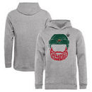 Minnesota Wild Fanatics Branded Youth 2017 NHL Stanley Cup Playoff Participant Full Beard Pullover Hoodie - Heather Gray