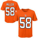 Von Miller Denver Broncos Nike Youth Color Rush Player Pride Name & Number T-Shirt - Orange