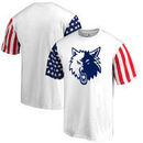 Minnesota Timberwolves Fanatics Branded Stars & Stripes T-Shirt - White