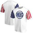 New York Knicks Fanatics Branded Stars & Stripes T-Shirt - White