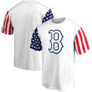 Boston Red Sox Fanatics Branded Stars & Stripes T-Shirt - White