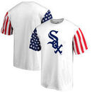 Chicago White Sox Fanatics Branded Stars & Stripes T-Shirt - White