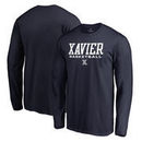 Xavier Musketeers Fanatics Branded True Sport Basketball Long Sleeve T-Shirt - Navy