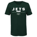 New York Jets Nike Youth Legend Staff Performance T-Shirt - Green