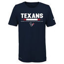 Houston Texans Nike Youth Legend Staff Performance T-Shirt - Navy