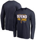Cleveland Cavaliers Fanatics Branded Participant Drive Long Sleeve T-Shirt - Navy