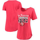 San Francisco 49ers Junk Food Women's Game Time T-Shirt - Red