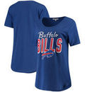 Buffalo Bills Junk Food Women's Game Time T-Shirt - Royal