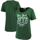 New York Jets Junk Food Women's Game Time T-Shirt - Green