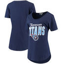 Tennessee Titans Junk Food Women's Game Time T-Shirt - Navy