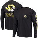 Missouri Tigers League Vintage Wash Pocket Long Sleeve T-Shirt – Black