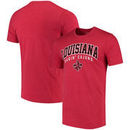 Louisiana Ragin' Cajuns Colosseum Distressed Arch Over Logo T-Shirt - Red
