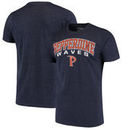 Pepperdine Waves Colosseum Distressed Arch Over Logo T-Shirt - Navy