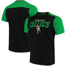 Boston Celtics Fanatics Branded Iconic T-Shirt - Black/Kelly Green