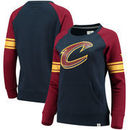 Cleveland Cavaliers Fanatics Branded Women's Iconic Pullover Sweatshirt - Navy/Wine