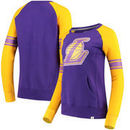 Los Angeles Lakers Fanatics Branded Women's Iconic Pullover Sweatshirt - Purple/Gold