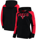 Chicago Bulls Fanatics Branded Women's Iconic Fleece Hoodie - Black/Red