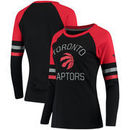 Toronto Raptors Fanatics Branded Women's Iconic Long Sleeve T-Shirt - Black/Red