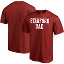 Stanford Cardinal Fanatics Branded Team Dad T-Shirt - Cardinal