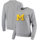 Michigan Wolverines Women's Mascot Pullover Sweatshirt – Heathered Gray