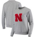 Nebraska Cornhuskers Women's Mascot Pullover Sweatshirt – Heathered Gray