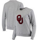 Oklahoma Sooners Women's Mascot Pullover Sweatshirt – Heathered Gray