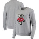 Wisconsin Badgers Women's Mascot Pullover Sweatshirt – Heathered Gray